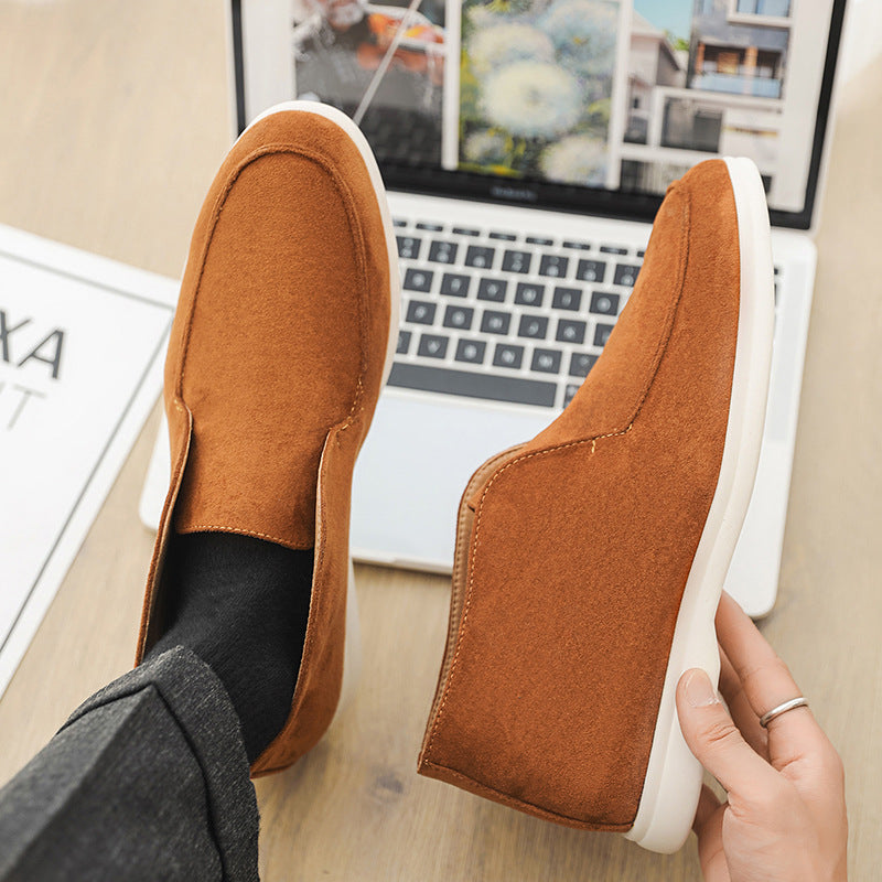 Business And Leisure High-Top Breathable Martin Boots For Men