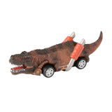 Dinosaur Four-Wheeled Pullback Racing Car Toys