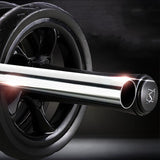Silent Two-Wheeled Abdominal Wheel Abdomen Roller For Strengthening The Core Muscles.