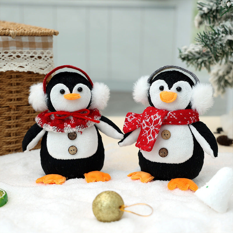 Christmas Decorations Little Penguin Christmas Doll