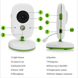Wireless Two-Way Intercom Baby Video Monitor