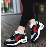 Upper Mesh PU Sole Cushion Shoes Women Comfortable Breathable Sneaker Running Shoes