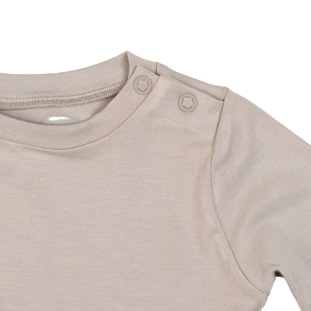 Bamboo Baby Long Sleeve Grey T-Shirt