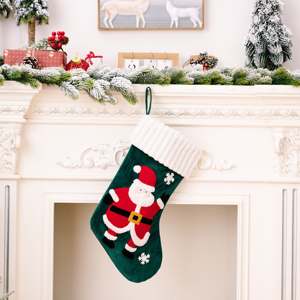 Christmas Decorations Stockings Gift Bags