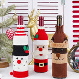 Home Fashion Simple Christmas Table Decorations Bottle Cover