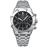 Waterproof High-Grade Three Eyes And Six Needles Multi-Functional Men's Watch