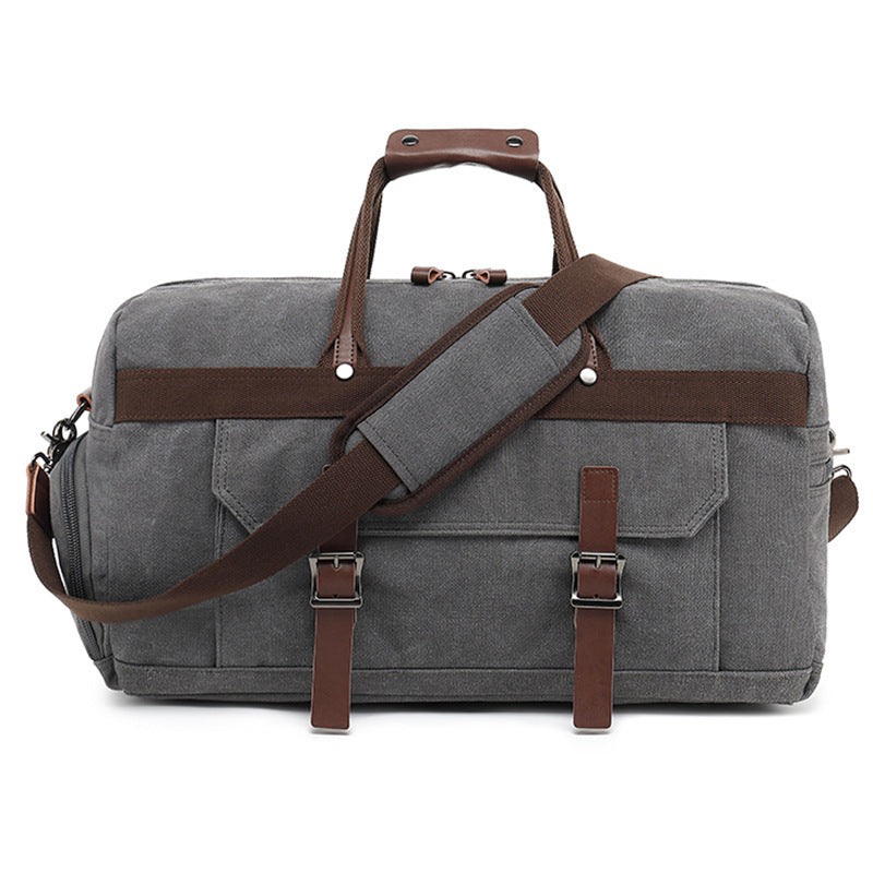 Men's Large Capacity Crossbody Travel Luggage Shoulder Bag.