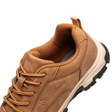 Leather Waterproof Men's Casual Running Board Shoes