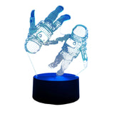 3D Small Night Lamp Spaceman Astronaut Table Lamp - Weriion