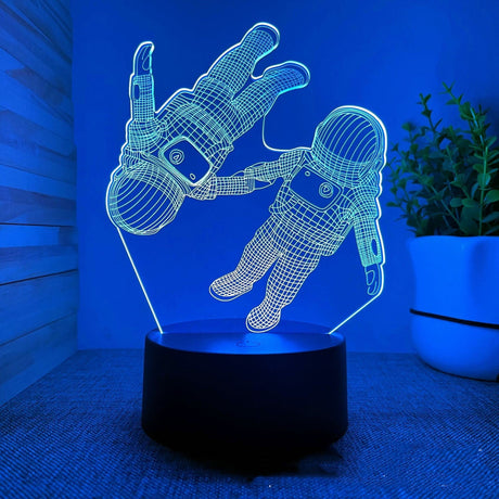 3D Small Night Lamp Spaceman Astronaut Table Lamp - Weriion