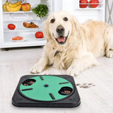 Cat Dog 360 Rotating Scratch Board Pet Bowl Feeding Toy