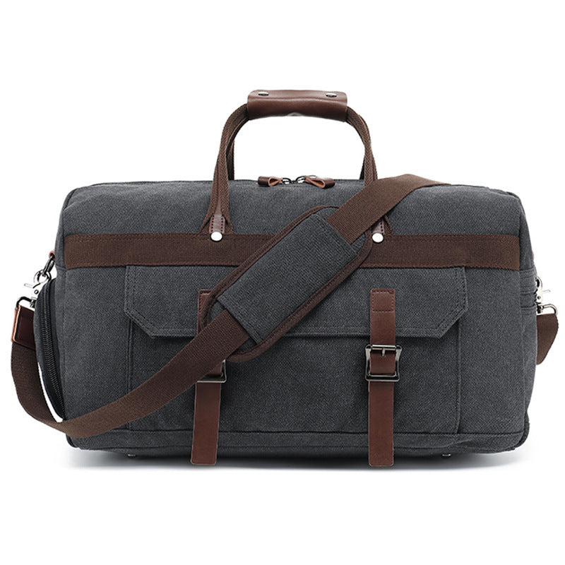 Men's Large Capacity Crossbody Travel Luggage Shoulder Bag.