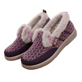 Women's Fleece-Lined Extra-Thick Insulated Cotton Winter Shoes