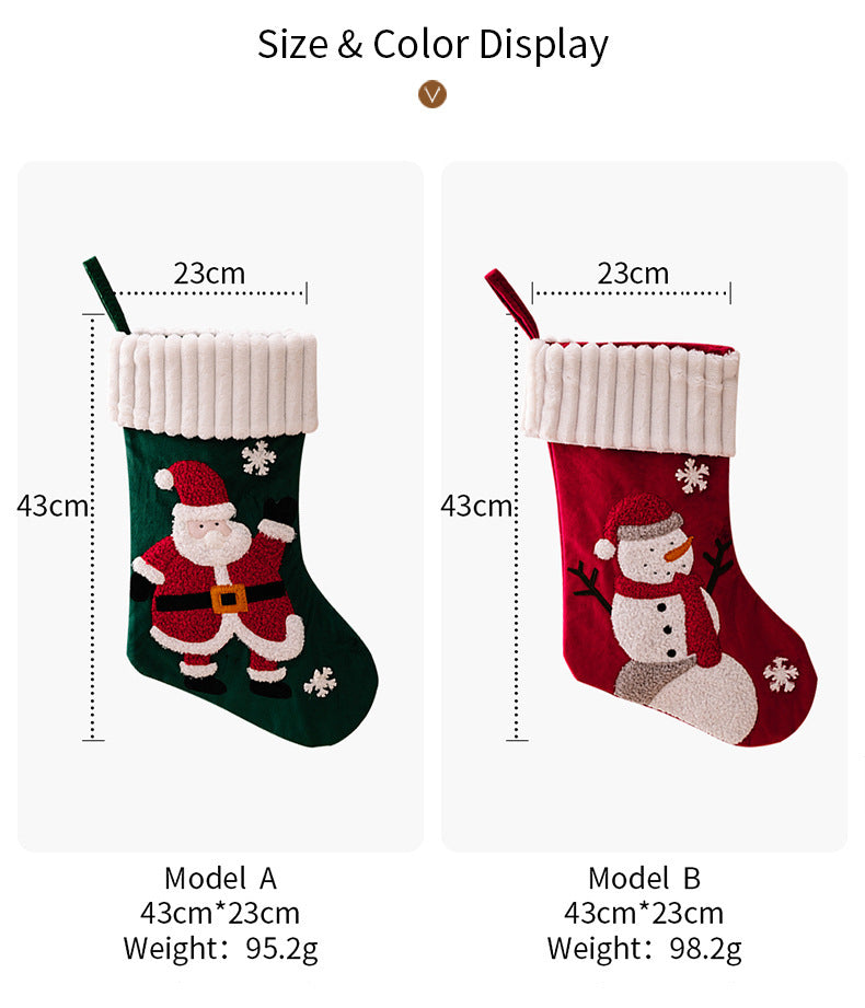 Christmas Decorations Stockings Gift Bags