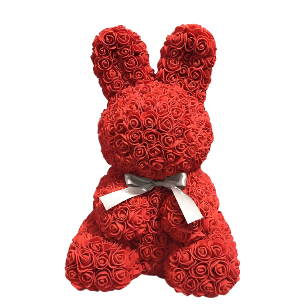 Rose Bunny Valentines Day Eternal Flower Rabbit Romantic Wedding Engagement Ceremony Party Decoration Christmas Gifts