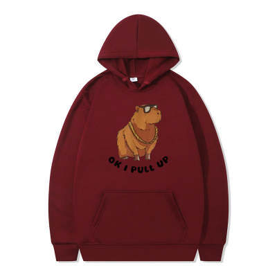 Unisex Printed Capybara Hoodies