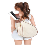 Large Capacity One-Shoulder Badminton Tennis Crossbody Racket Bag