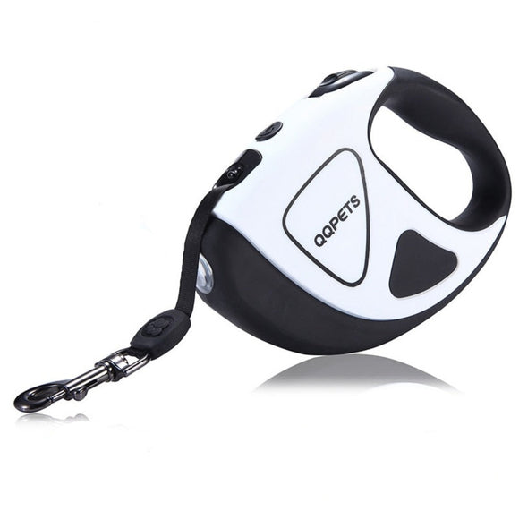 Automatic Retractable Dog Leash With LED Light For Night Safety
