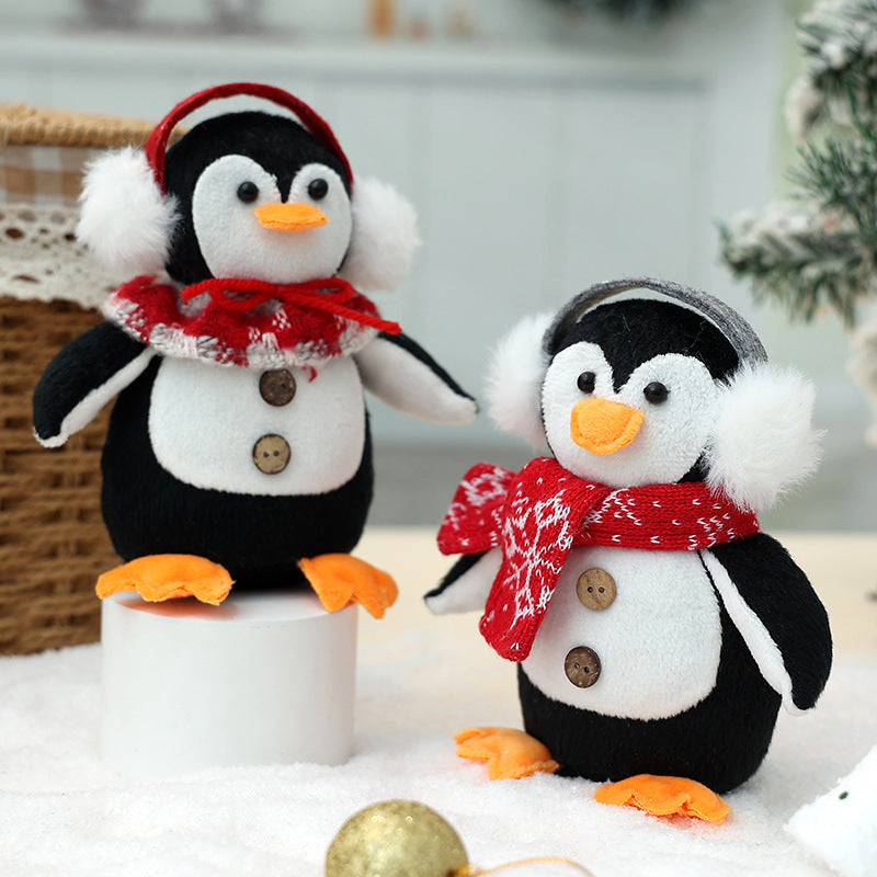 Christmas Decorations Little Penguin Christmas Doll