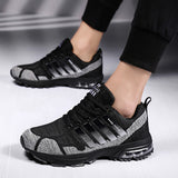 Breathable Men's Casual Shoes Woven Fitness Sports Running Shoes