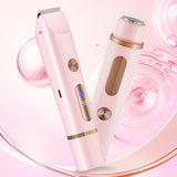 Versatile Armpit Private Area Electric Body Hair Lady Shaver With Two Heads