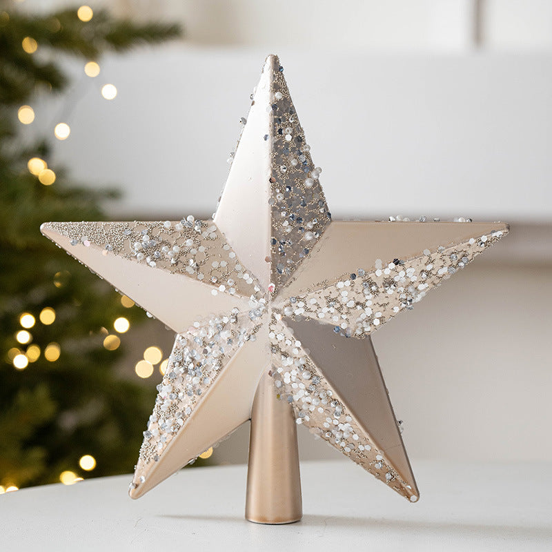 Christmas Tree Decorations Star Creative Retro