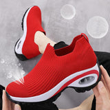 Sneakers Women's Air Cushion Mesh Breathable Running Sports Shoes