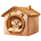Cat And Dog Nest Washable Warm Comfortable Pet House.