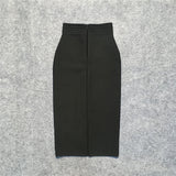 Slim Fit Bandage Temperament All-Match Hip Skirt