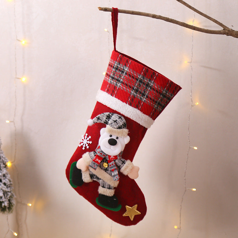Home Fashion Christmas Decorations Socks