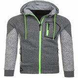 Men's Long Sleeve Hoodie With Chest Pocket