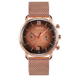 Luminous Multi-Functional Six-Hand Chronograph Quartz Watch