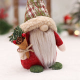 No Face Santa Baby Doll Christmas Ornaments For Decoration