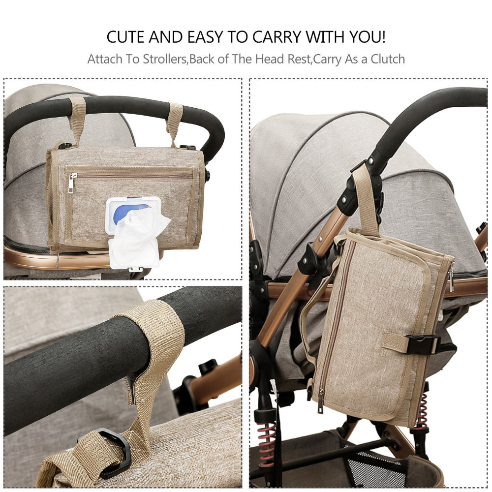 Foldable Waterproof Portable Baby Diaper Changing Pad