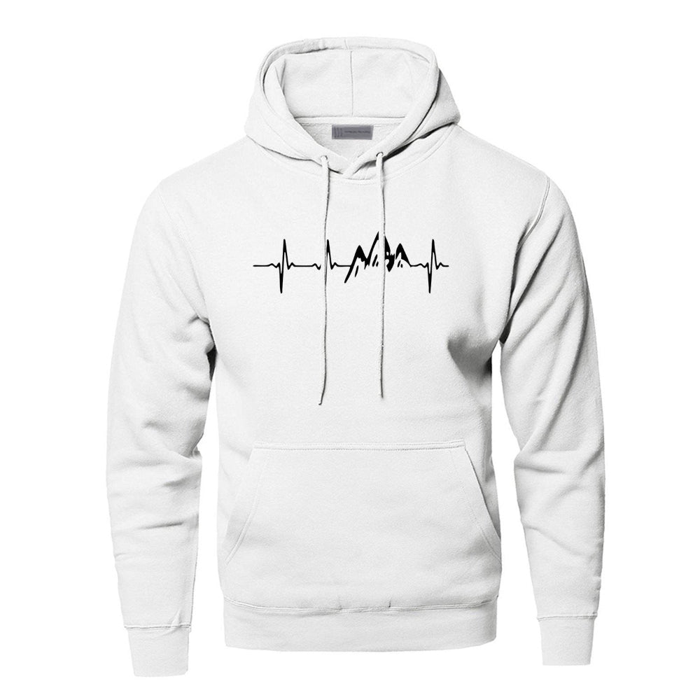 Men's Warm Comfortable Polyester Hoodie