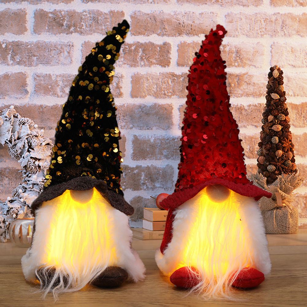 Luminous Glowing Decorative Christmas Dolls
