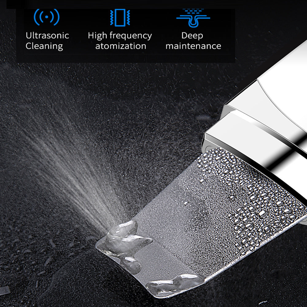 Ultrasonic Peeling Beauty Instrument Facial Scrubber Cleaner