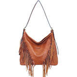 Women's Trendy Rivet Shoulder Messenger Handbag