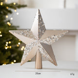 Christmas Tree Decorations Star Creative Retro