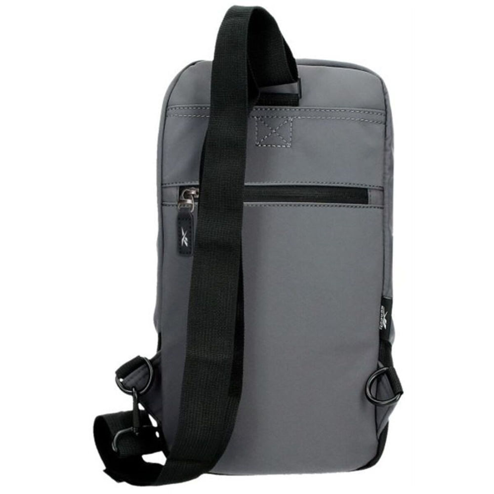 Shoulder Bag Reebok Newport, Grey With Adjustable Shoulder Strap