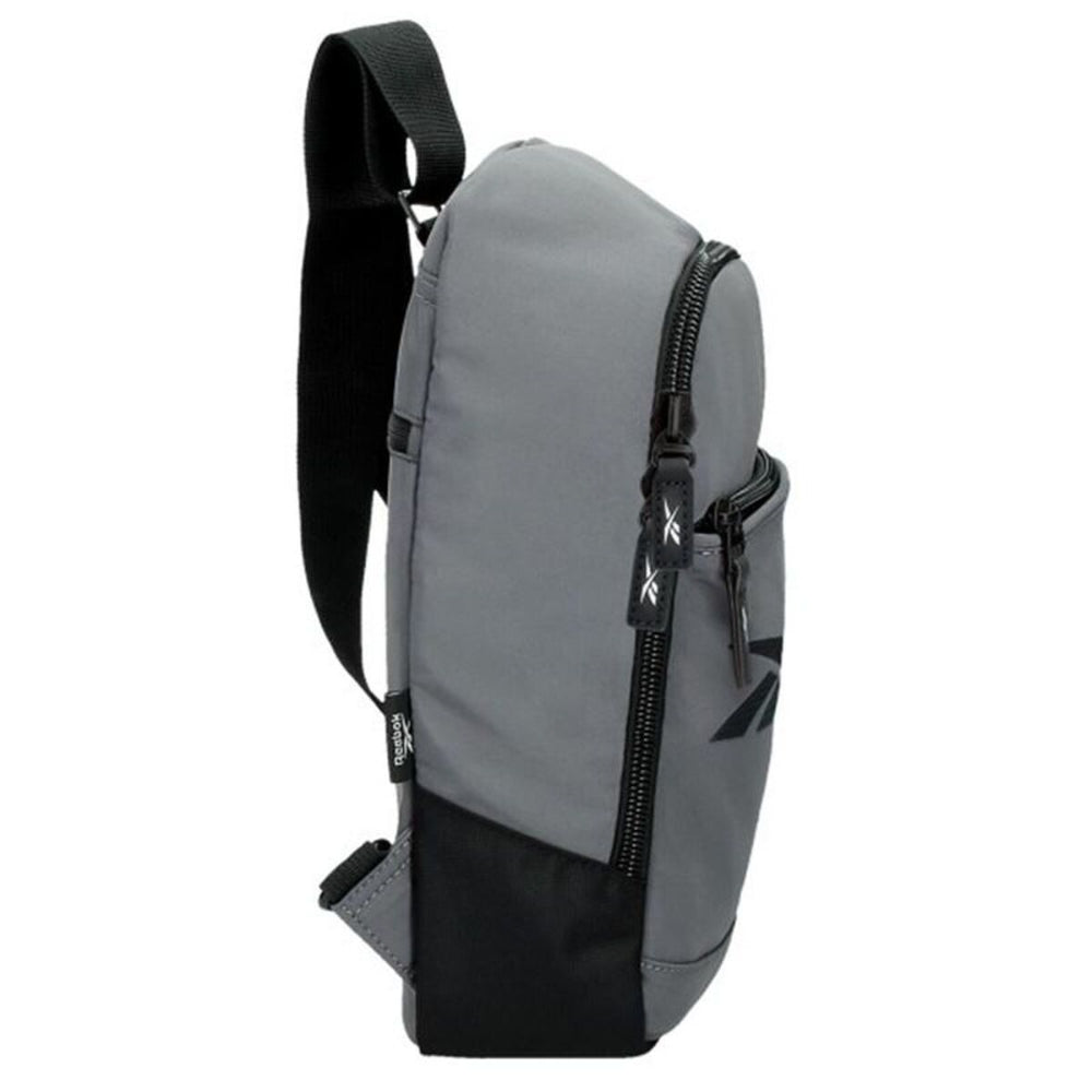 Shoulder Bag Reebok Newport, Grey With Adjustable Shoulder Strap