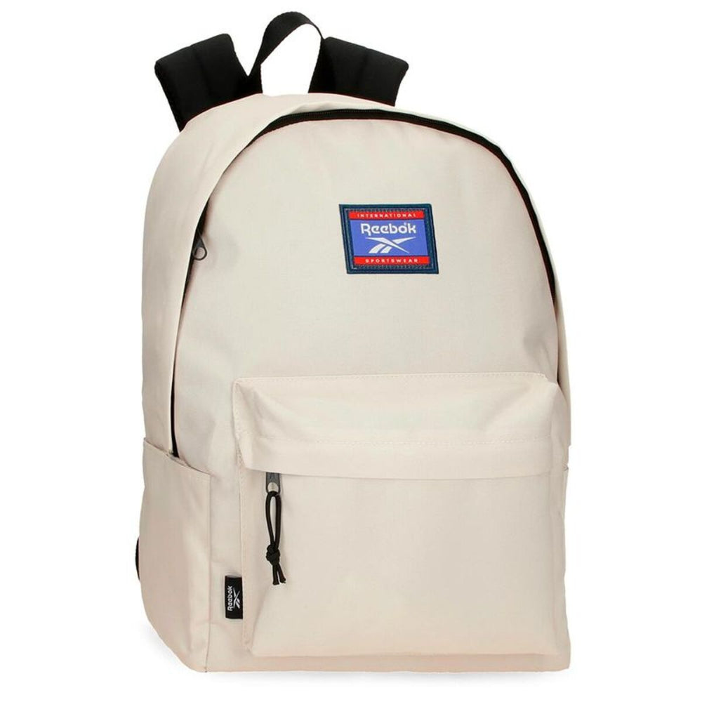 Beige Polyester Backpack Reebok Brooklyn