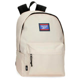Beige Polyester Backpack Reebok Brooklyn