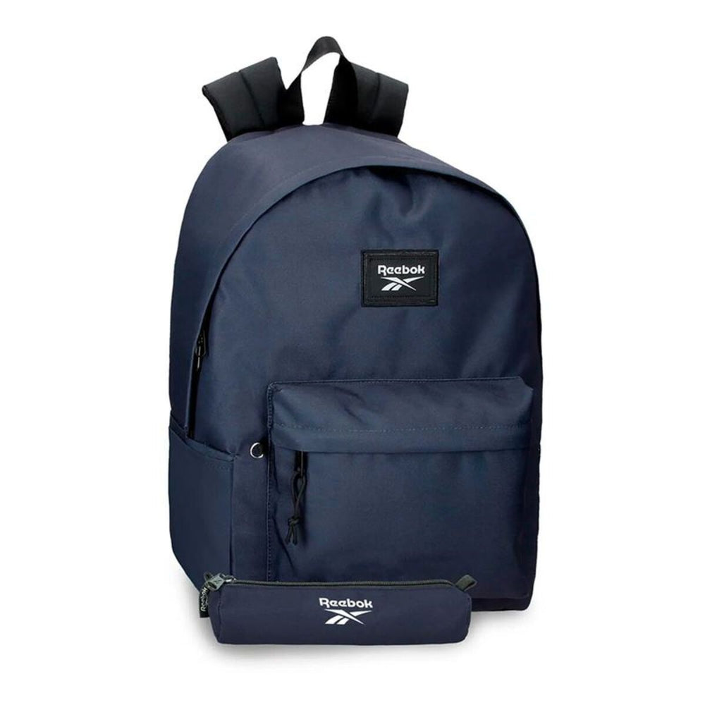 Backpack Reebok Brooklyn Navy Blue With 15 Inch Computer Compartment