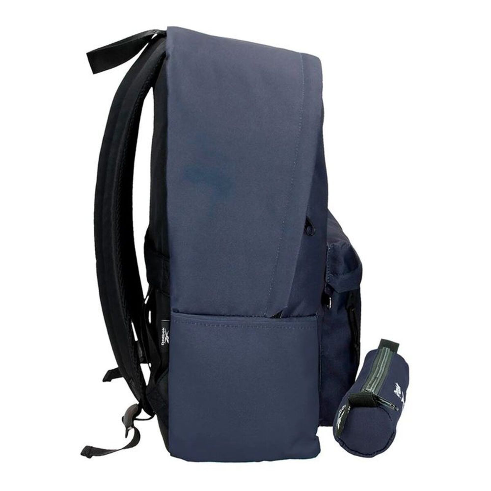 Backpack Reebok Brooklyn Navy Blue With 15 Inch Computer Compartment