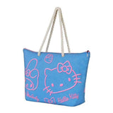 Blue Hello Kitty Beach Bag