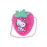 Pink Soft Polyester Hello Kitty Shoulder Bag