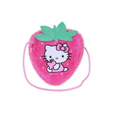 Pink Soft Polyester Hello Kitty Shoulder Bag