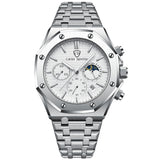 Waterproof High-Grade Three Eyes And Six Needles Multi-Functional Men's Watch