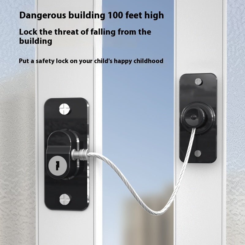 Multifunctional Window Child Safety Lock Traceless & Easy Installation